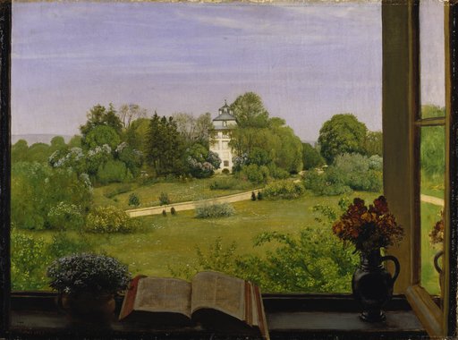 „Die Öd“ (Blick auf den Holzhausenpark), Hans Thoma