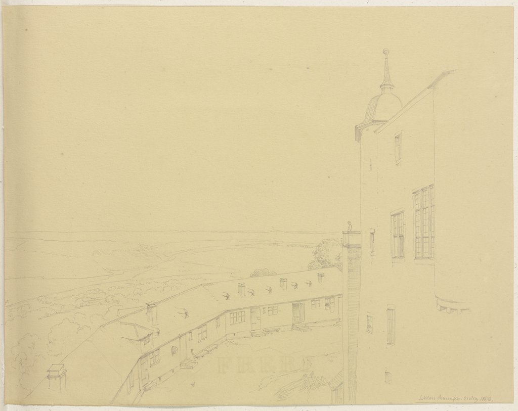 Ausblick von Schloss Braunfels, Carl Theodor Reiffenstein