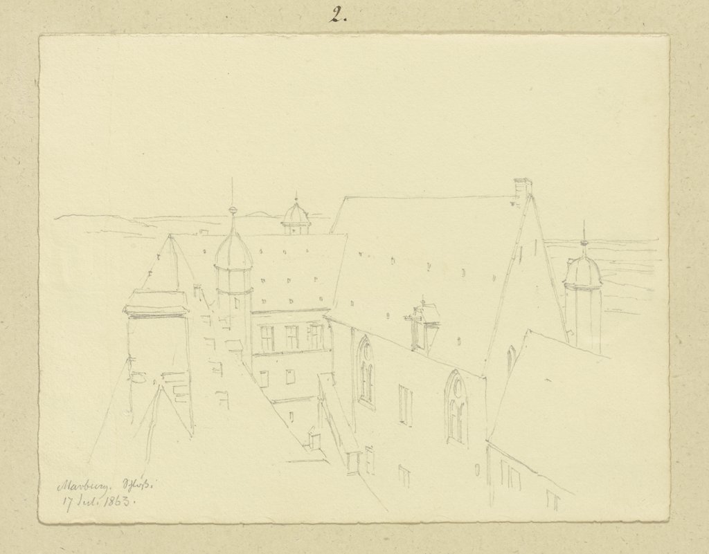 Marburg castle, Carl Theodor Reiffenstein