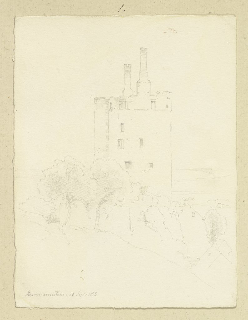 Hermannstein castle, Carl Theodor Reiffenstein