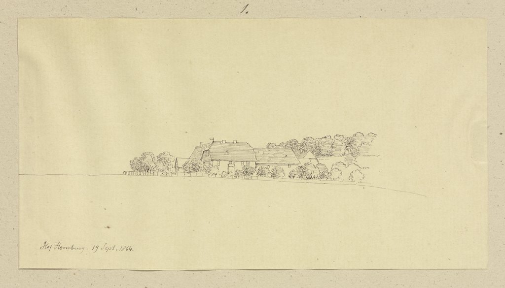 Homburg farm near Braunfels, Carl Theodor Reiffenstein