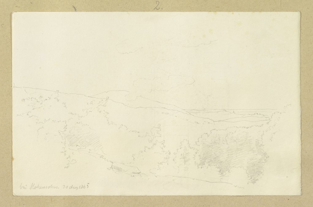 Landschaft bei Hohensolms, Carl Theodor Reiffenstein