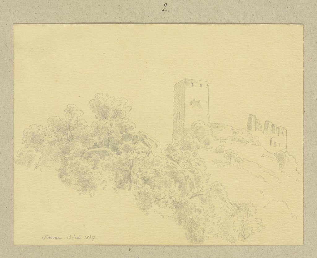 Burg Nassau, Carl Theodor Reiffenstein