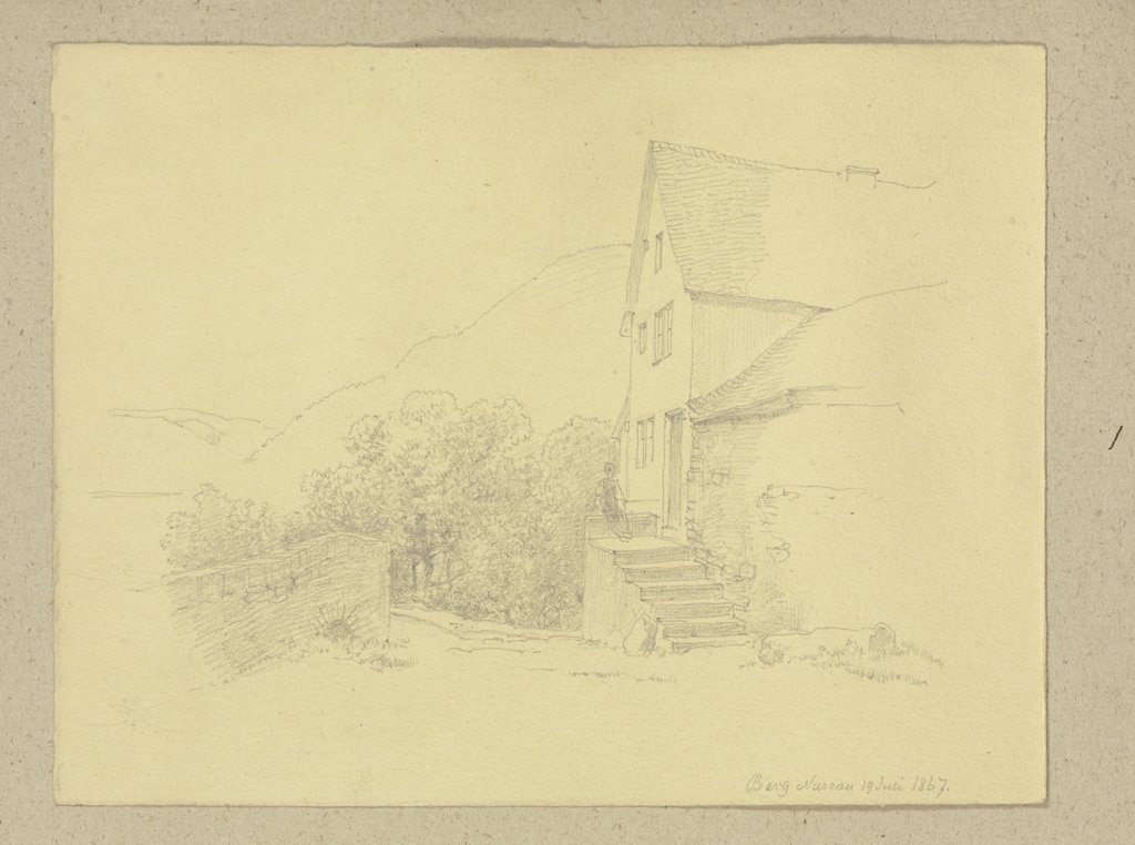 House near Nassaw, Carl Theodor Reiffenstein