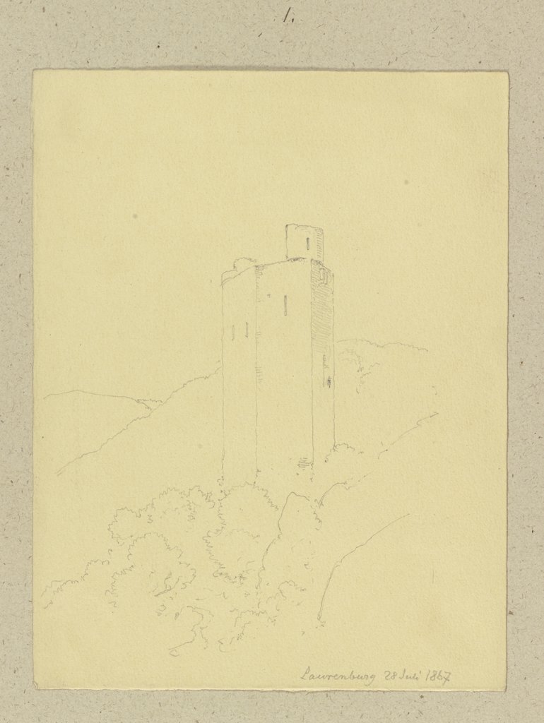 Burg Laurenburg, Carl Theodor Reiffenstein