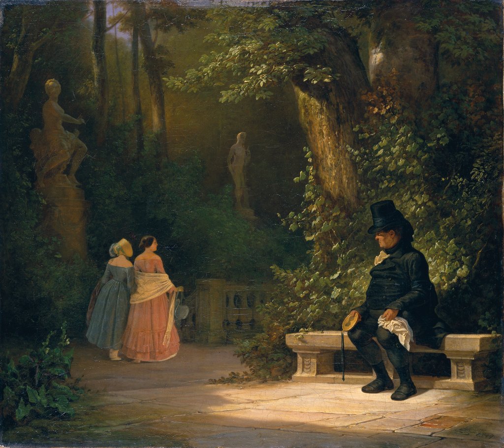 The Widower, Carl Spitzweg