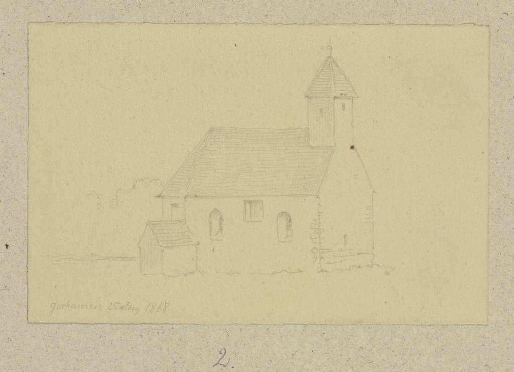 Die Alte Kirche in Gerhausen, Carl Theodor Reiffenstein