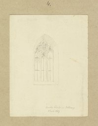 Maßwerkfenster von St. Peter und Paul in Detwang, Carl Theodor Reiffenstein