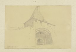 The county gate in Oppenheim, Carl Theodor Reiffenstein