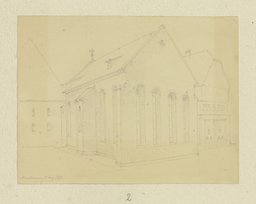 Herrenrefektorium und Kalefaktorium des Klosters Maulbronn, Carl Theodor Reiffenstein