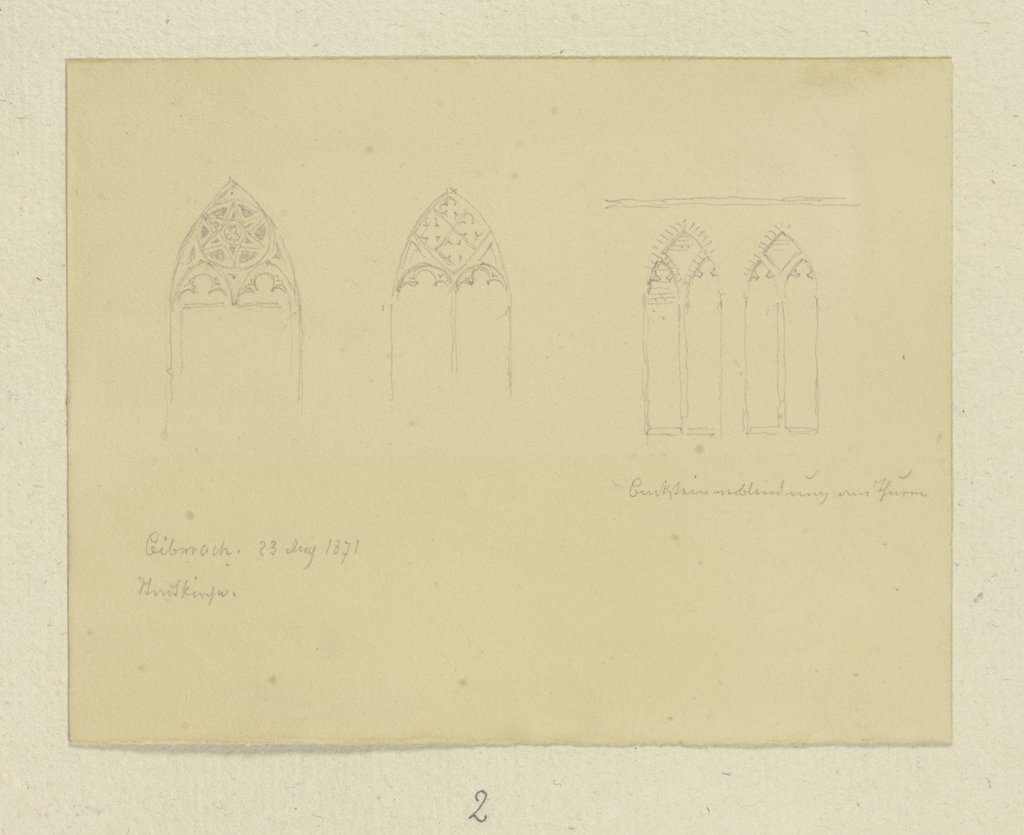 Fenster der Stadtkirche in Biberach, Carl Theodor Reiffenstein