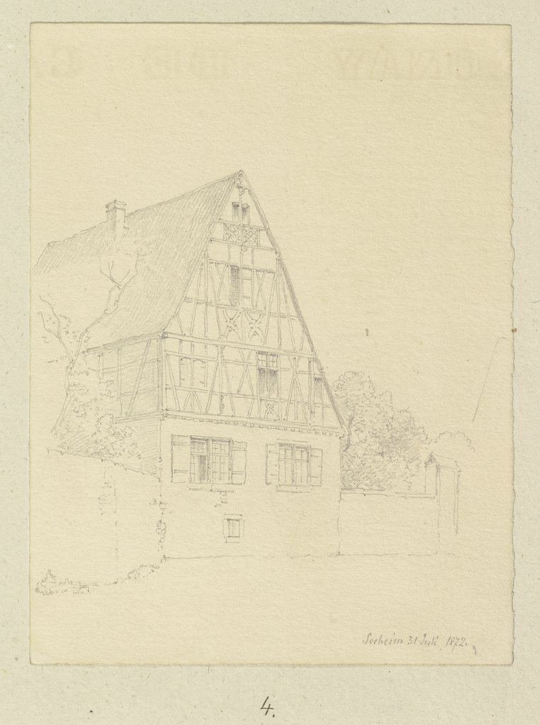 House in Seeheim, Carl Theodor Reiffenstein