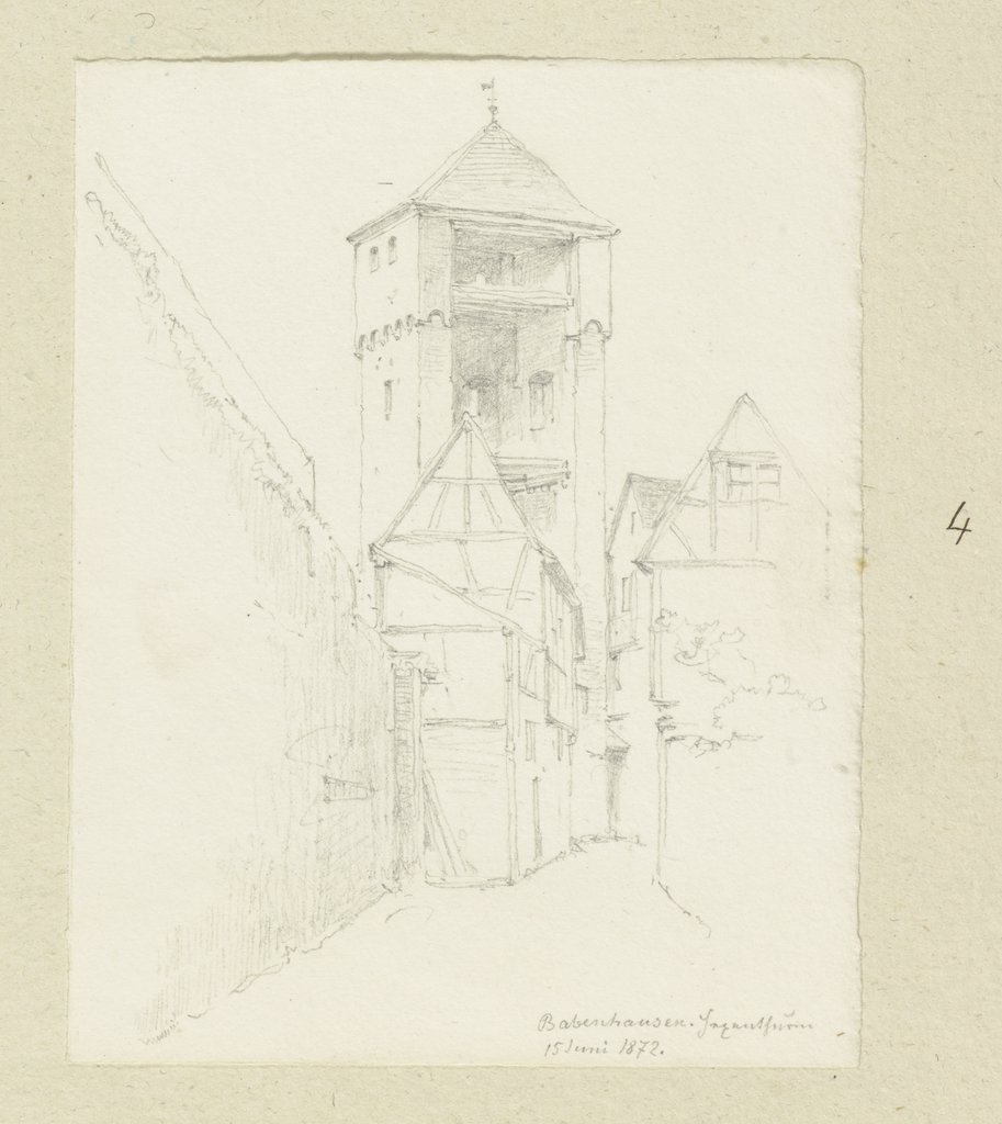 Babenhausener Hexenturm, Carl Theodor Reiffenstein