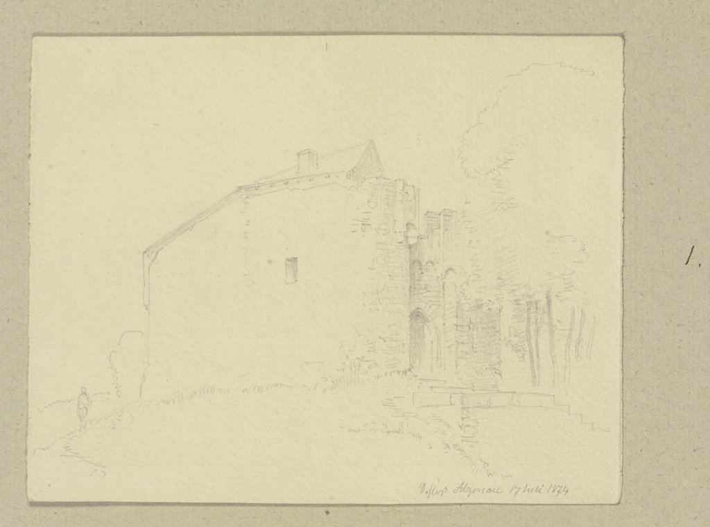 Alzenau castle, Carl Theodor Reiffenstein