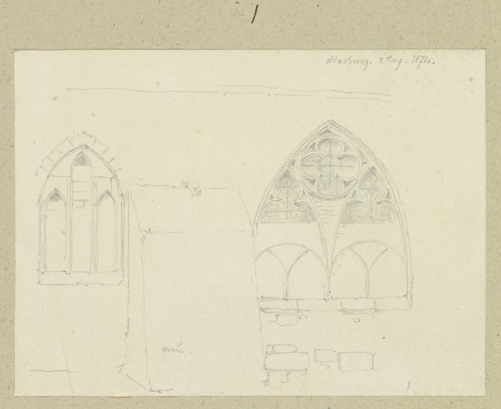 Karner an der Pfarrkirche in Marburg, Carl Theodor Reiffenstein