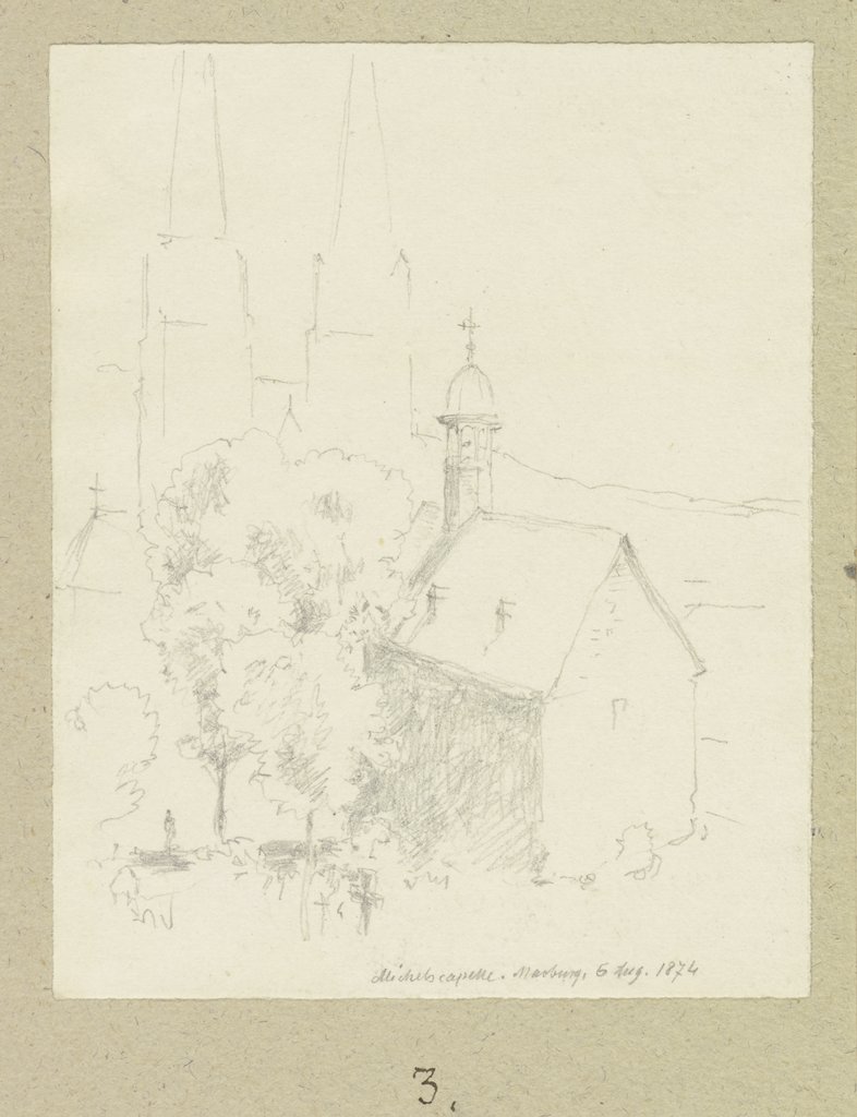 Die St. Michaelskapelle in Marburg, Carl Theodor Reiffenstein