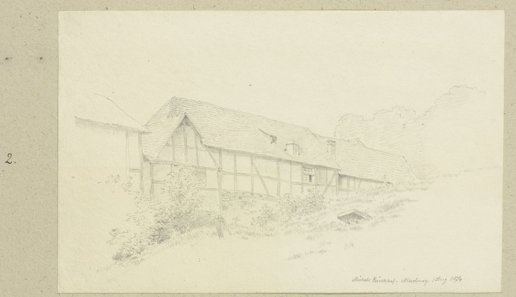 Fachwerkhaus in Marburg, Carl Theodor Reiffenstein