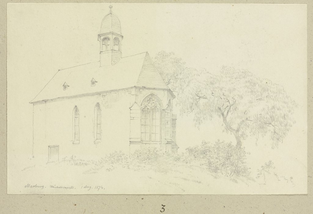 Die St. Michaelskapelle in Marburg, Carl Theodor Reiffenstein