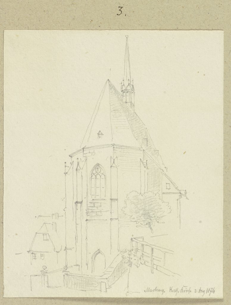 Die Kugelkirche in Marburg, Carl Theodor Reiffenstein