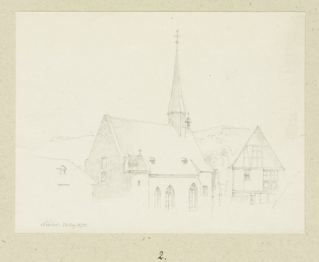 Kirche in Neudorf, Carl Theodor Reiffenstein