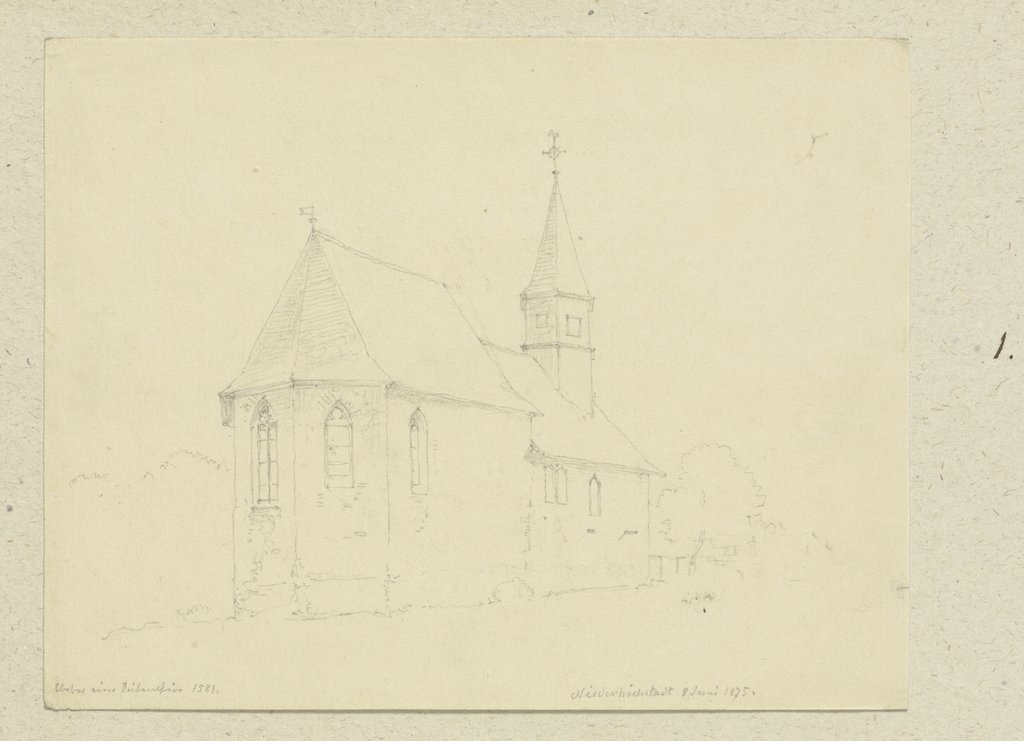 Church in Niederhöchstadt, Carl Theodor Reiffenstein