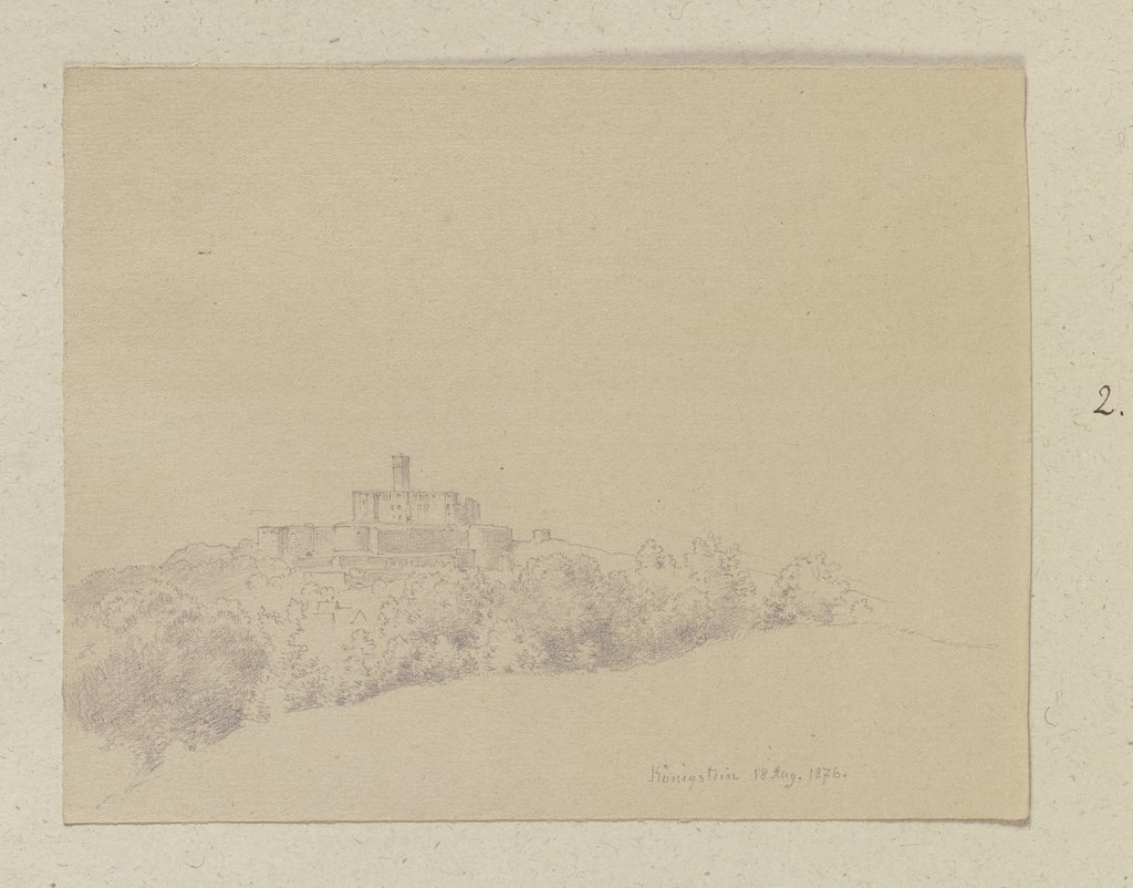 Burg Königstein, Carl Theodor Reiffenstein