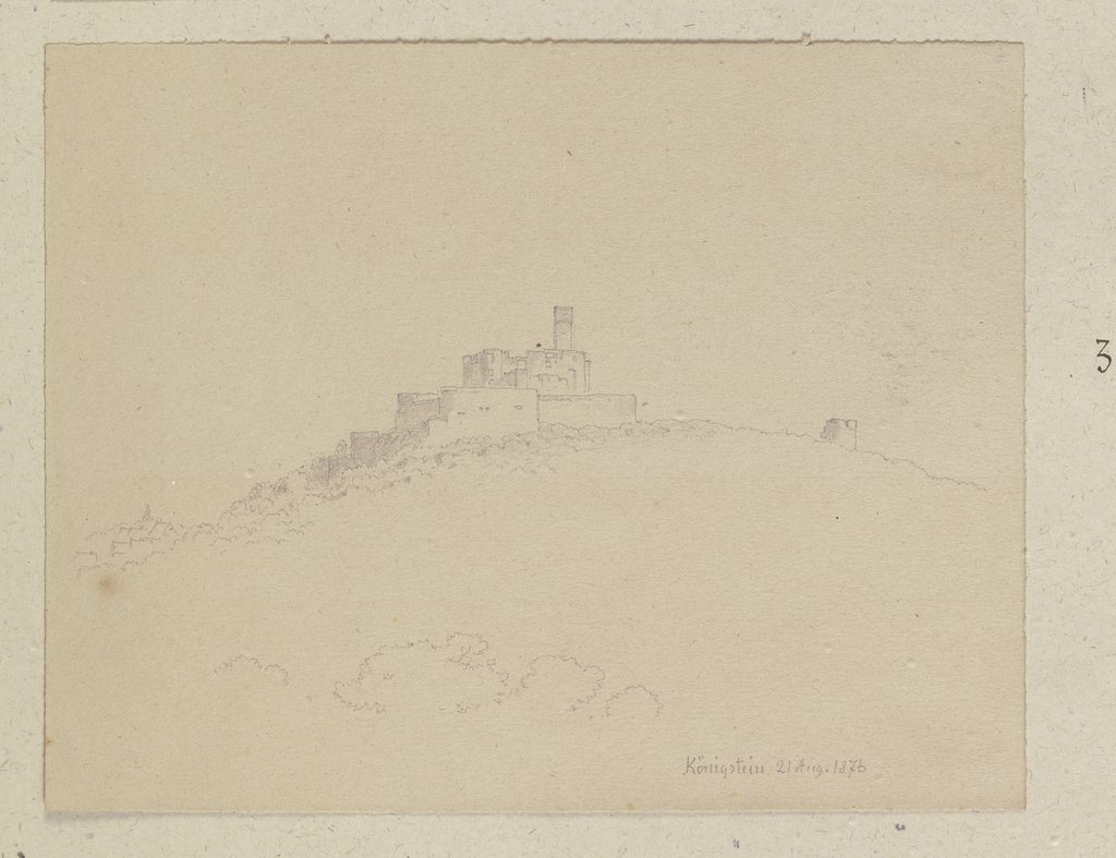 Burg Königstein, Carl Theodor Reiffenstein