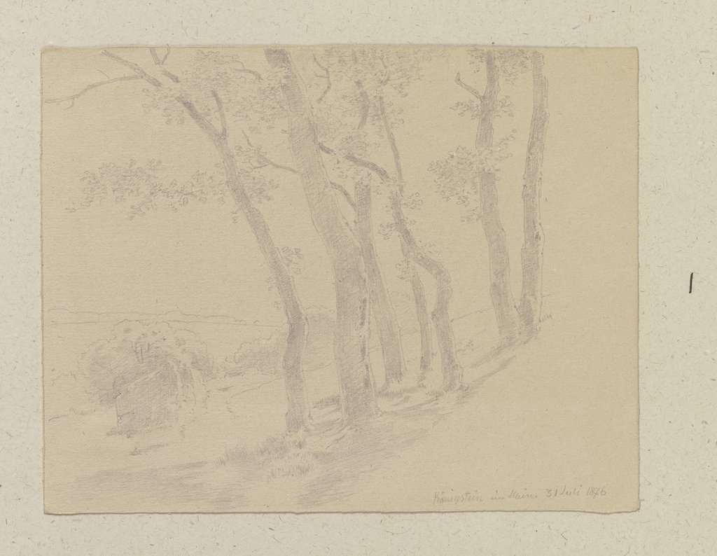 Grove near Königstein, Carl Theodor Reiffenstein