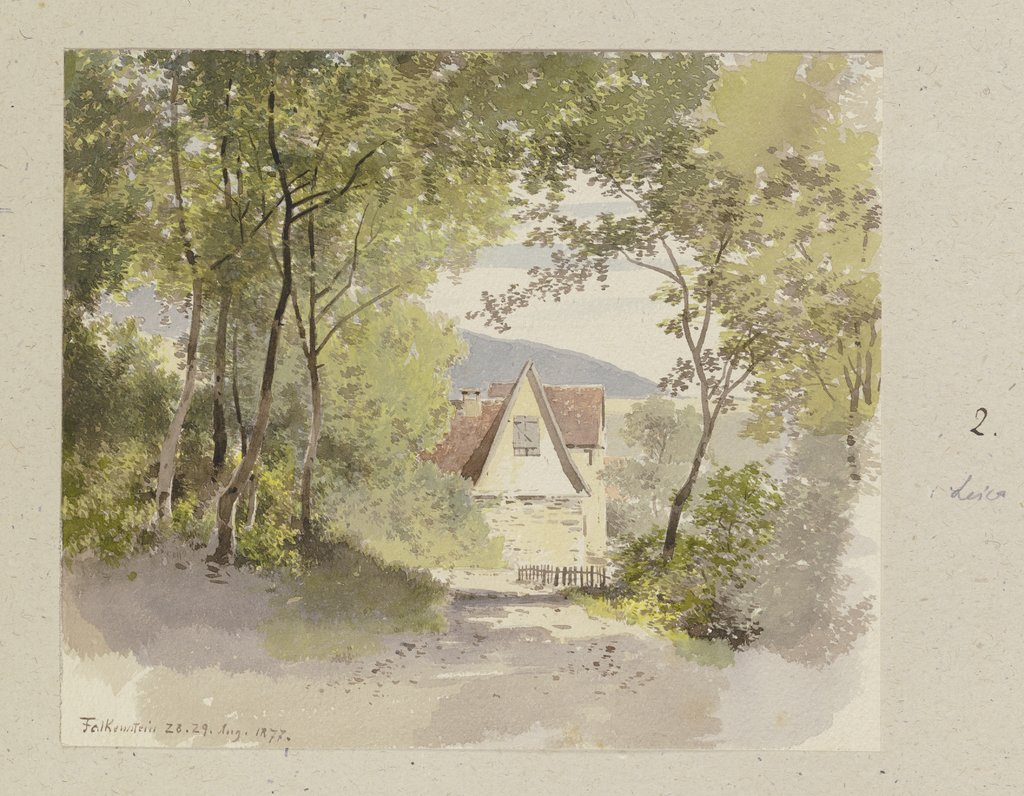 House in Falkenstein, Carl Theodor Reiffenstein