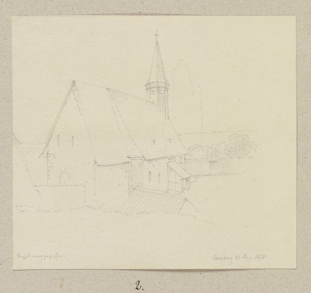 Burgkapelle der Burg Kronberg, Carl Theodor Reiffenstein