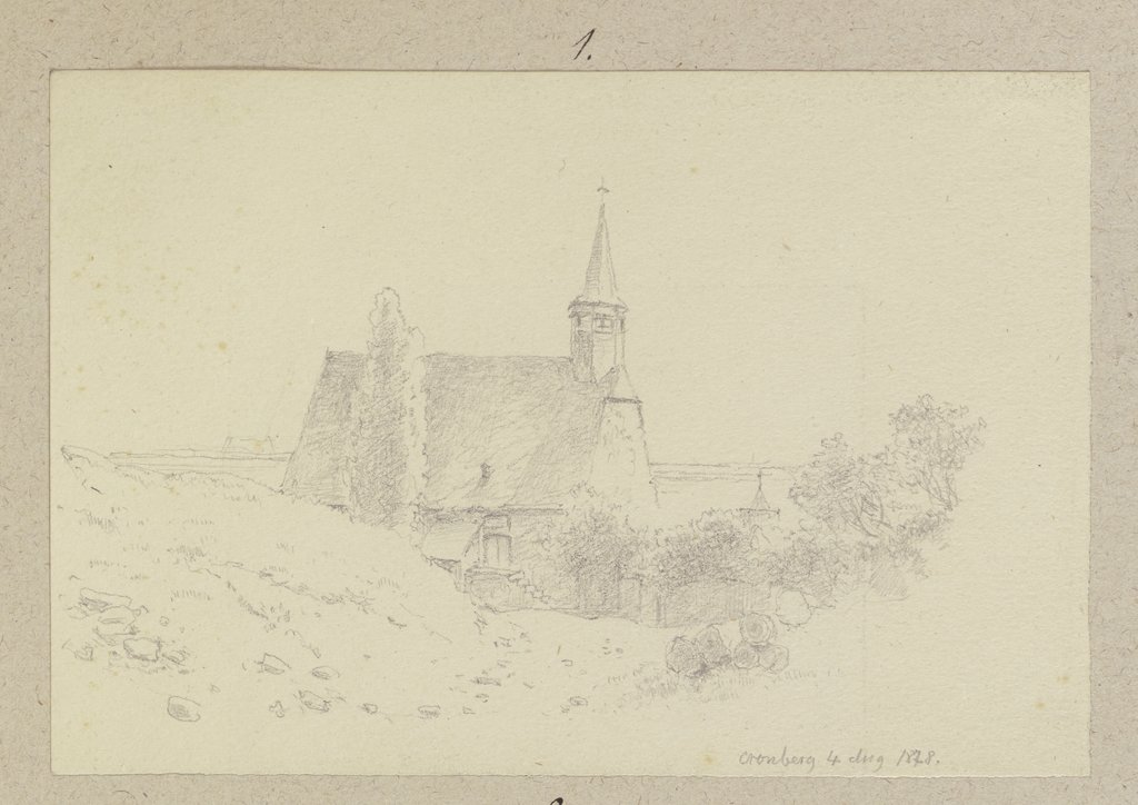 Burgkapelle der Burg Kronberg, Carl Theodor Reiffenstein