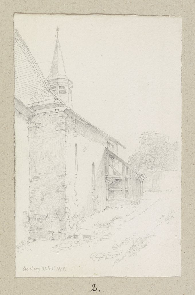 Burgkapelle der Burg Kronberg, Carl Theodor Reiffenstein