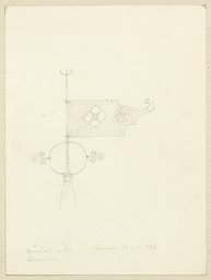 Weathervane in Nauheim, Carl Theodor Reiffenstein