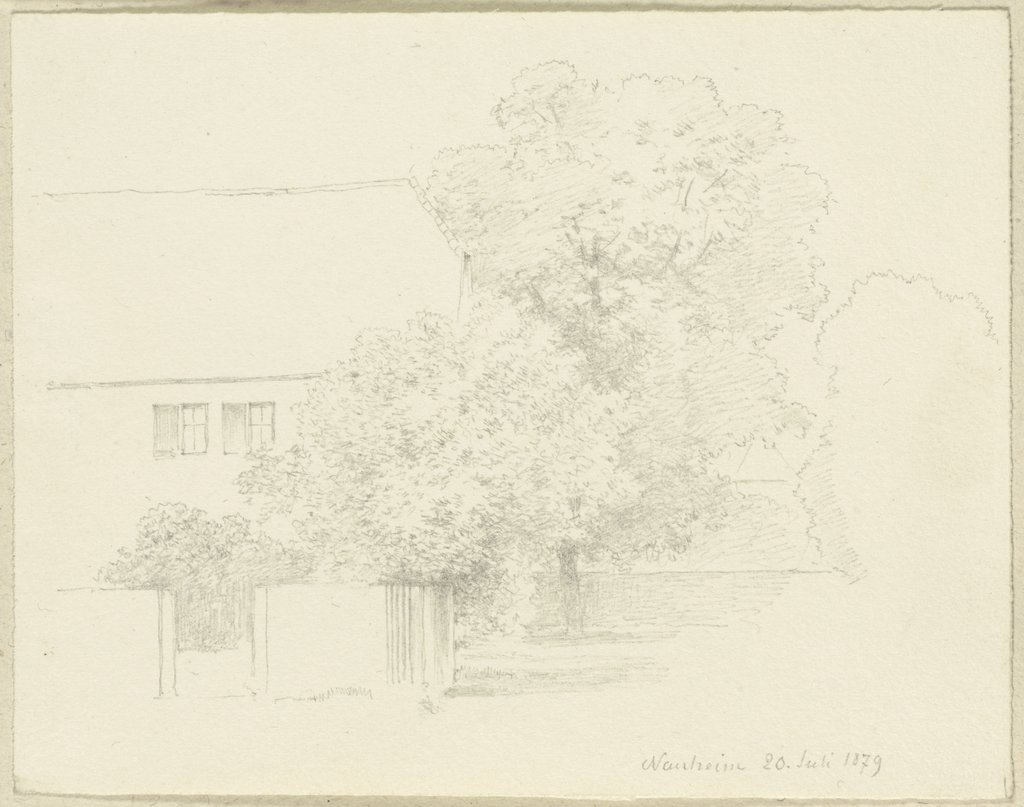 House with garden in Bad Nauheim, Carl Theodor Reiffenstein