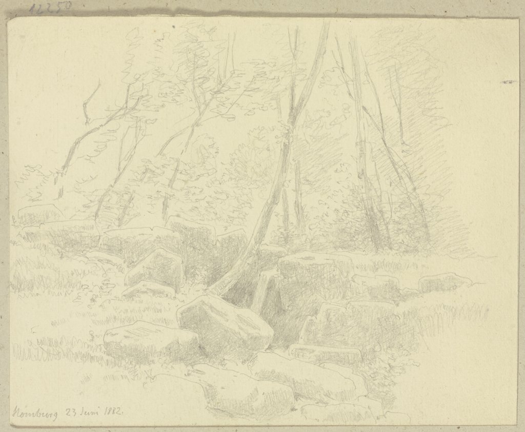 Forest near Bad Homburg, Carl Theodor Reiffenstein