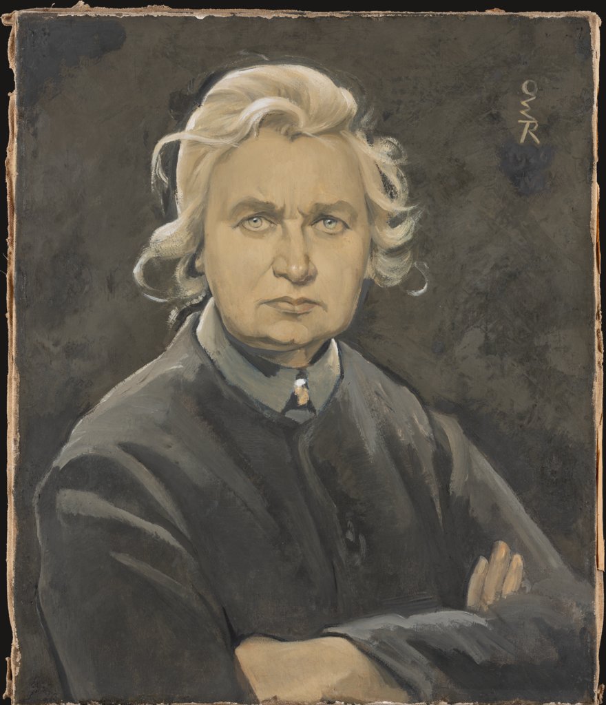 Self-Portrait with Folded Arms, Ottilie W. Roederstein