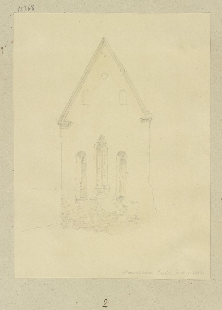 Church in Marienhausen, Carl Theodor Reiffenstein