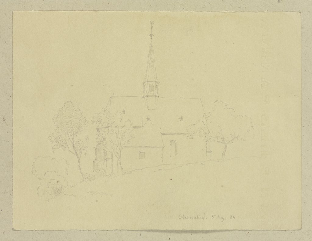 Church in Oberwalluf, Carl Theodor Reiffenstein