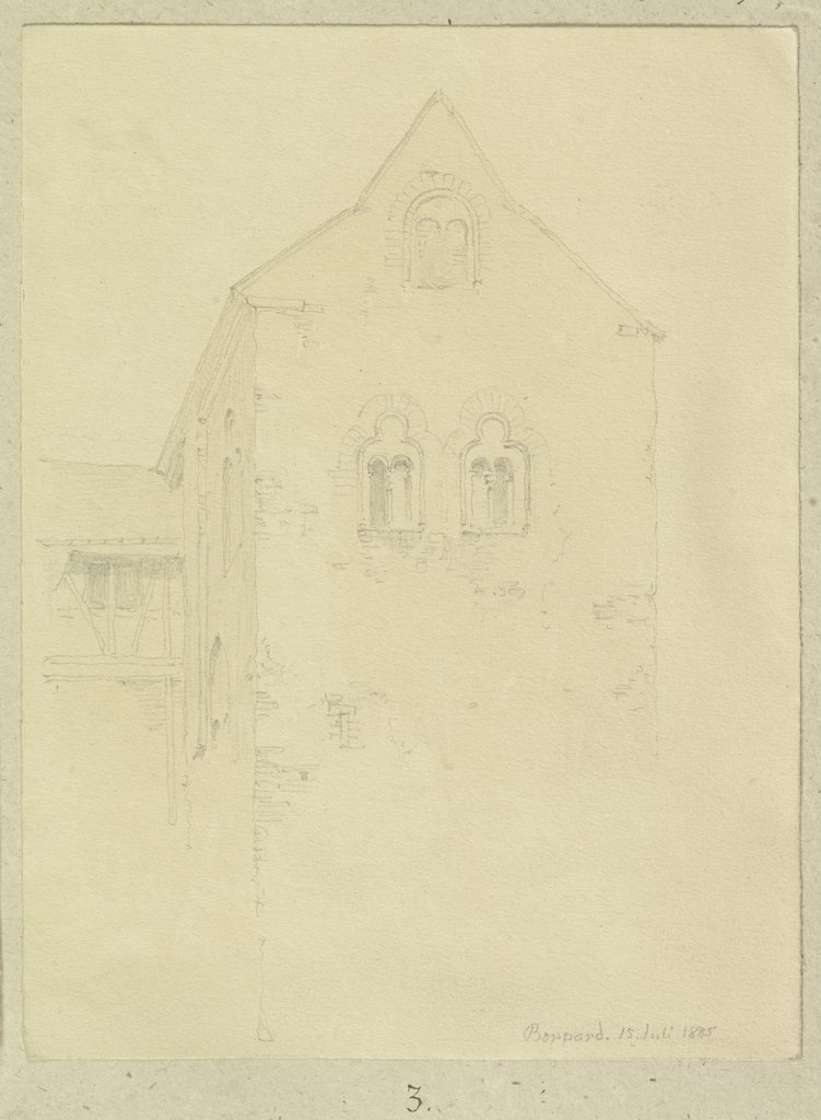 Das Templerhaus in Boppard, Carl Theodor Reiffenstein