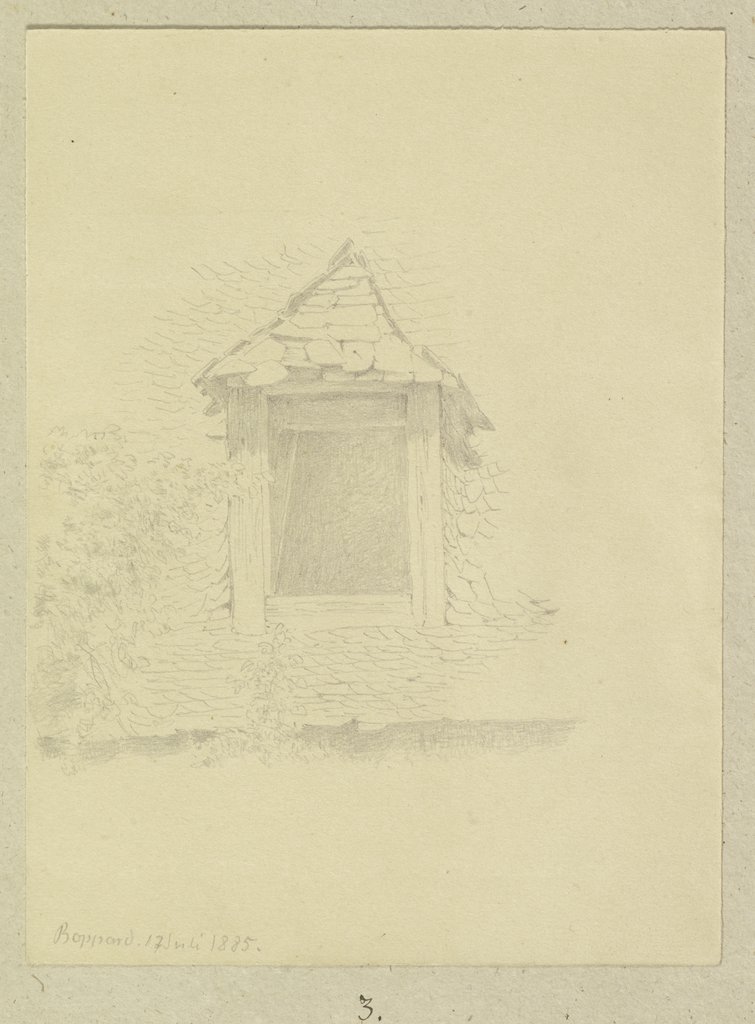 Dormer in Boppard, Carl Theodor Reiffenstein