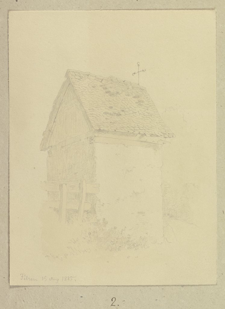 Wegkapelle in Filsen, Carl Theodor Reiffenstein