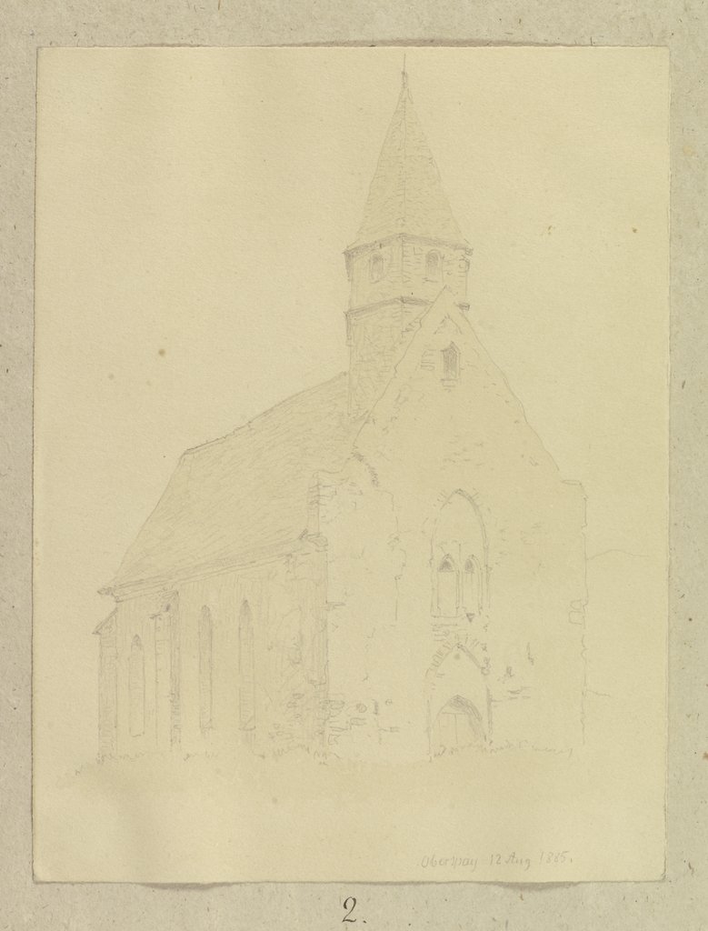 Kirche in Oberspay, Carl Theodor Reiffenstein