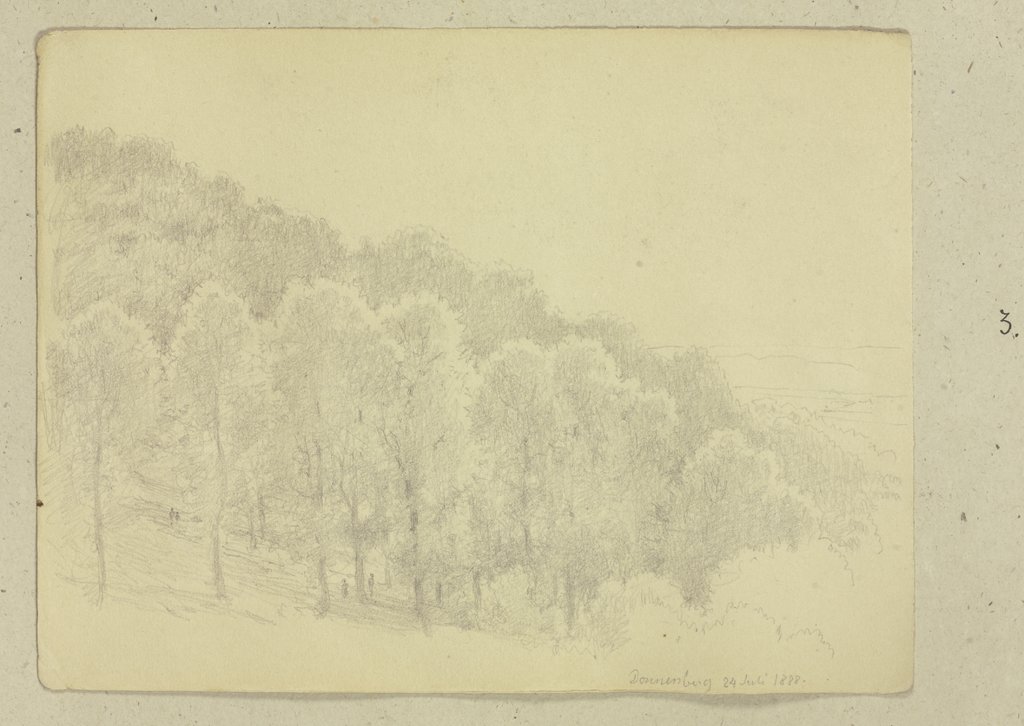 Forest near Donnersberg, Carl Theodor Reiffenstein