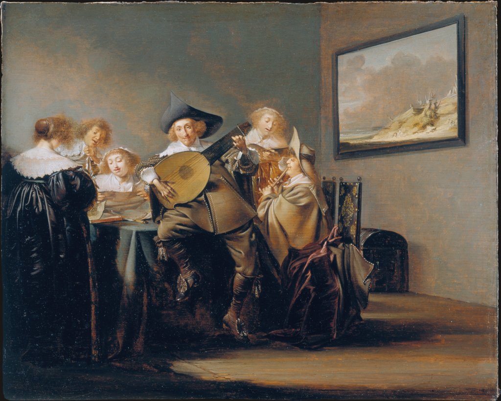 Company of Music-Makers, Pieter Jacobsz. Codde