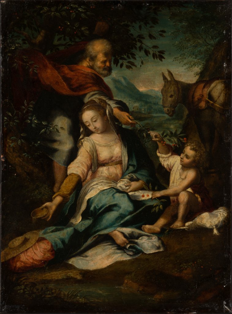 Rest on the Flight into Egypt, copy after Federico Barocci