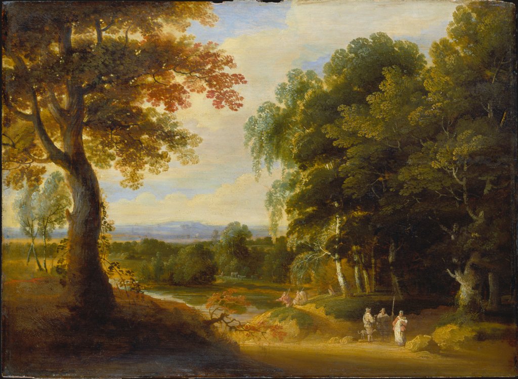 Landscape with Entrance to a Forrest, Jacques d' Arthois