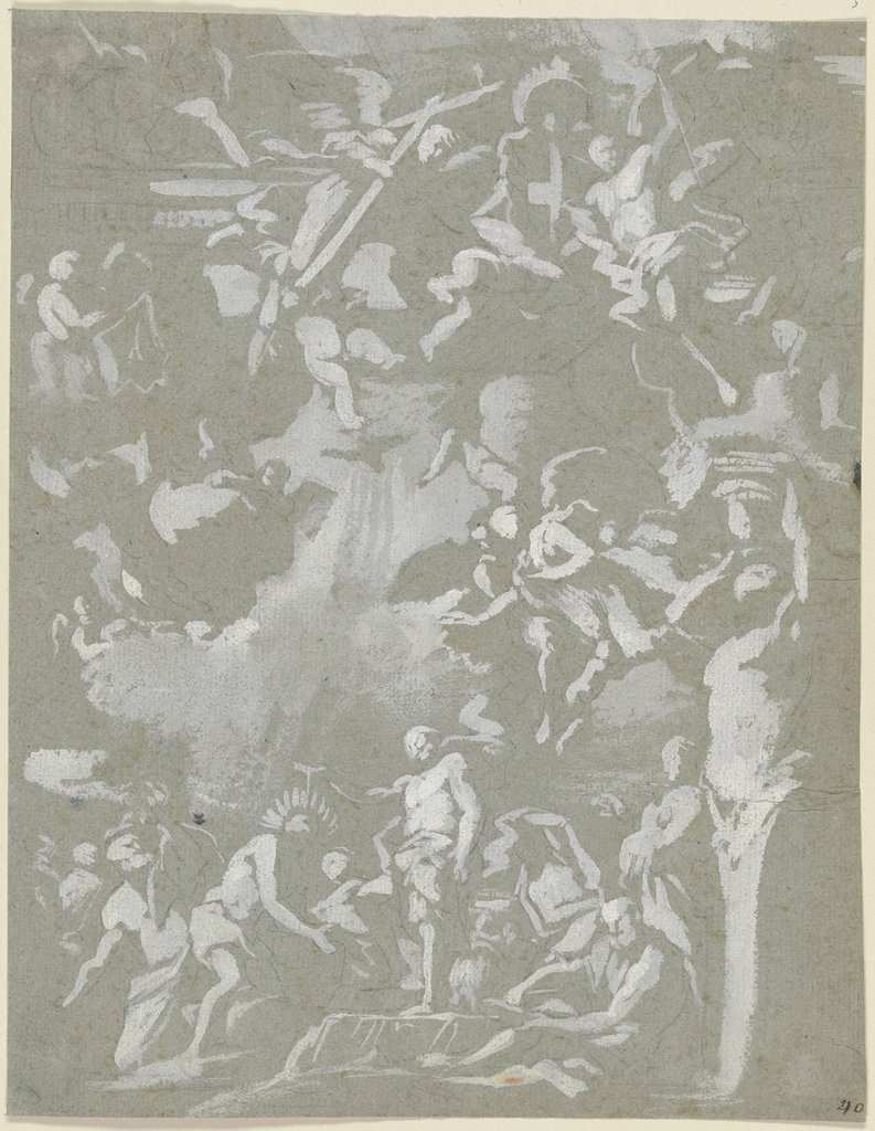 Baptism of Christ, Italian, 18th century