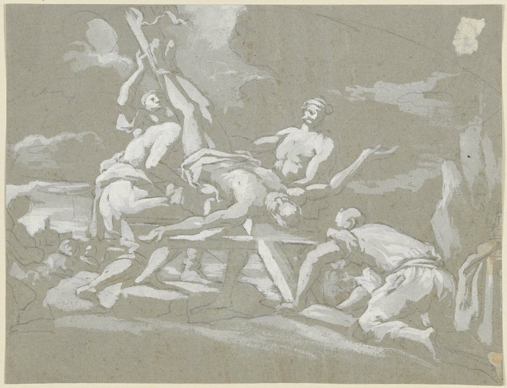 Crucifixion of Saint Peter, Italian, 18th century