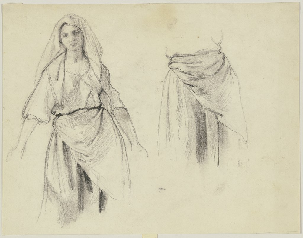 Study sheet: farmwoman, Jakob Becker