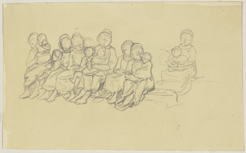 Group of children, Jakob Becker